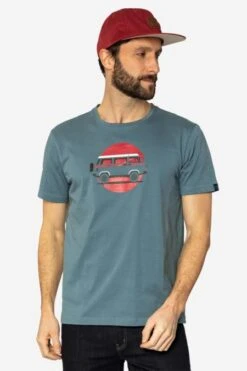 Bulli T-Shirt Aus Reiner Bio-Baumwolle Für Herren