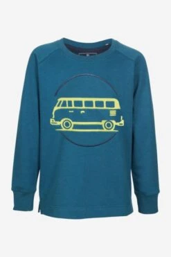 Bulli Sweatshirt Aus Bio-Baumwoll Mix Für Kinder