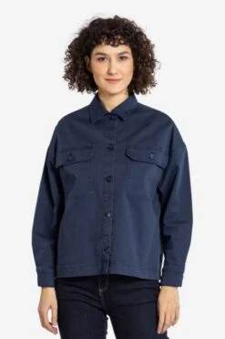 Hemdjacke Aus Bio-Baumwolle Für Damen