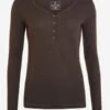 Langarm Henley Shirt Aus Bio-Baumwoll Mix Für Damen 1 Langarm Henley Shirt Aus Bio-Baumwoll Mix Für Damen -Tomorrow Geschäft elkline damen langarm henley shirt 2040083 702000 heyday 01 low