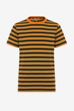 Ringel T-Shirt Aus Reiner Bio-Baumwolle Für Kinder