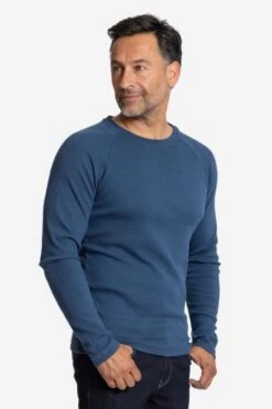 Langarmshirt Aus Bio-Baumwoll Mix Für Herren