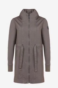 Leichter Parka Aus Bio-Baumwolle Für Damen