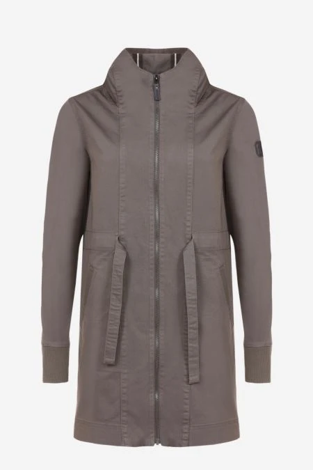 Leichter Parka Aus Bio-Baumwolle Für Damen 3 Leichter Parka Aus Bio-Baumwolle Für Damen