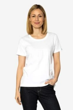 T-Shirt Aus Reiner Bio-Baumwolle Für Damen